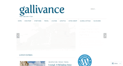 Desktop Screenshot of gallivance.net